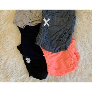 Baby Girl Shorts 3 months Lot of 5 O003